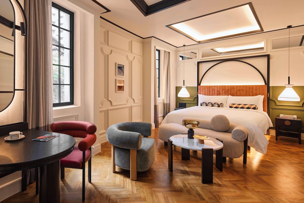 Suite esquinera QT del hotel QT Singapore