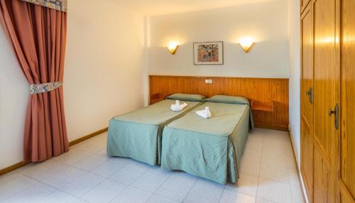 Apartamento Balcón o Terraza Con Cocina 1 habitación Con Vistas Sofá Cama incluido 2 Camas individuales del hotel BLUESEA Los Fiscos