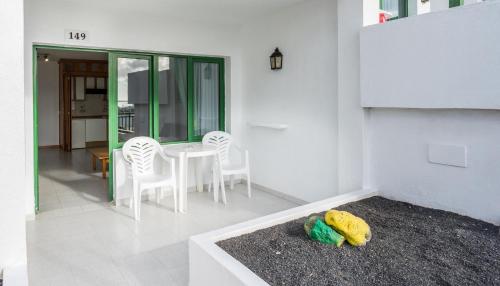 Apartamento Balcón o Terraza Con Cocina 1 habitación Con Vistas Sofá Cama incluido 2 Camas individuales del hotel BLUESEA Los Fiscos. Foto 4