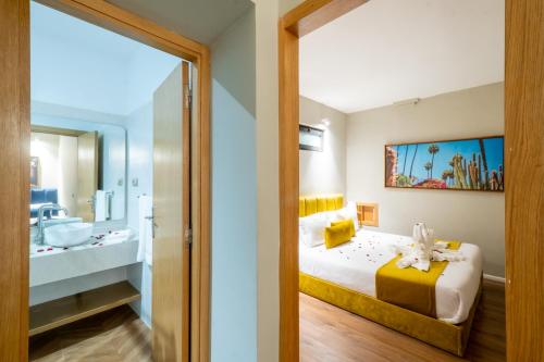 Habitación Familiar con baño compartido del hotel Mabrouk