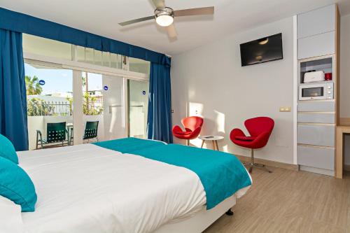 Estudio Deluxe con vistas al jardín del hotel Panorama. Foto 4