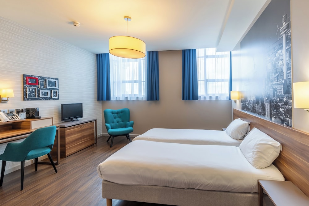 Estudio con cama doble del hotel Adagio Liverpool City Centre. Foto 6