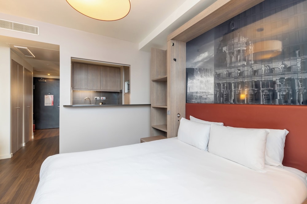 Estudio con camas individuales del hotel Adagio Liverpool City Centre. Foto 1
