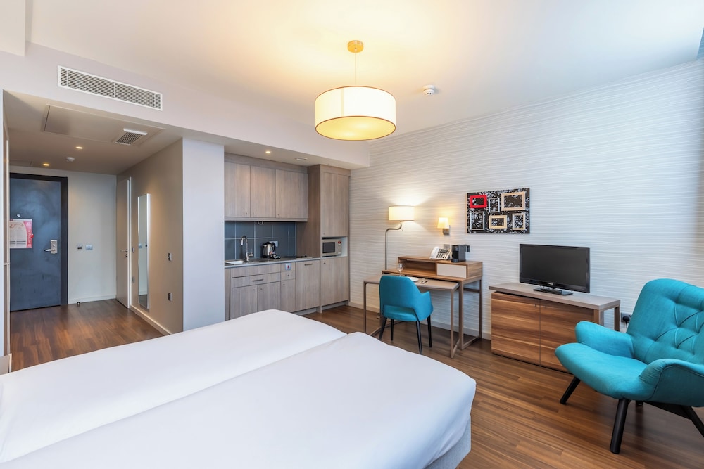 Estudio con camas individuales del hotel Adagio Liverpool City Centre. Foto 3