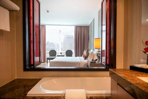 Habitación de lujo (Torre principal) del hotel The Berkeley Pratunam