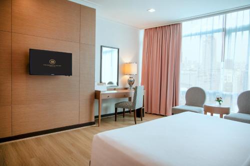 Habitación de lujo (Torre principal) del hotel The Berkeley Pratunam. Foto 4