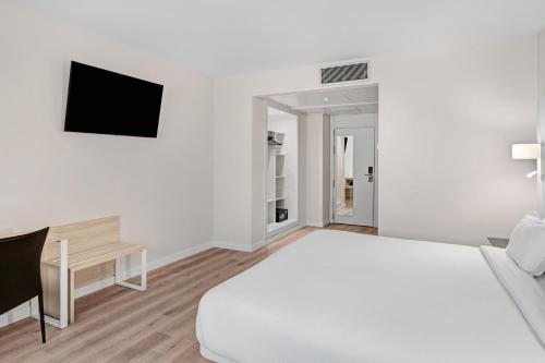 Habitación doble 1 Cama queen del hotel B&B Ciudad de Lleida. Foto 3