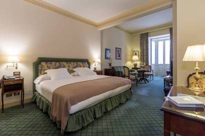 Junior suite del hotel Relais and Châteaux Orfila