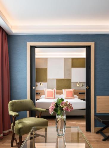 Habitación Familiar del hotel Principe Pio
