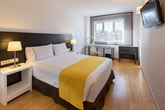 Habitación doble del hotel Rafaelhoteles Atocha. Foto 5