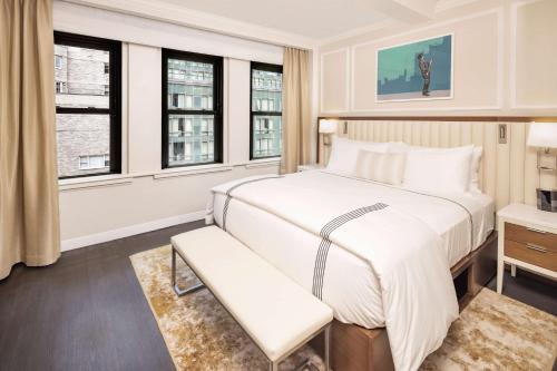 Estudio Deluxe con cama grande del hotel Hilton Club The Quin New York. Foto 1