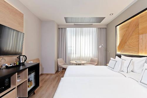 Habitación Doble - 2 camas del hotel Melia Avenida América. Foto 4