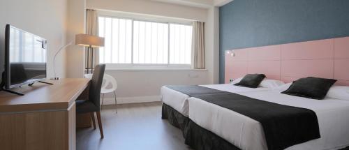 Habitación Doble - 1 o 2 camas del hotel Chamartin The One. Foto 2