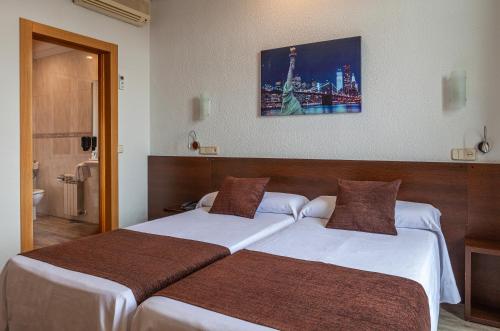 Habitación Doble - 1 o 2 camas del hotel Mediodia. Foto 7