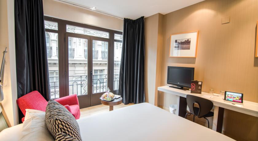 Habitación doble del hotel Petit Palace Chueca