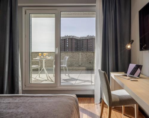 Habitación Doble Superior - 1 o 2 camas del hotel Ilunion Pio Xii. Foto 1