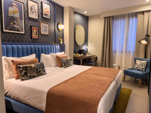 Habitación Doble Premium - 2 camas del hotel Indigo Madrid - Gran Via, An Ihg. Foto 4