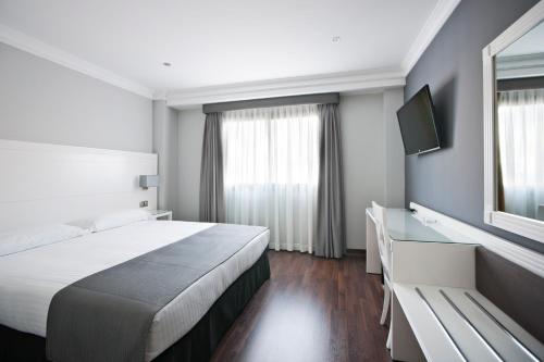 Habitación Doble - 1 o 2 camas del hotel Uve Alcobendas. Foto 3
