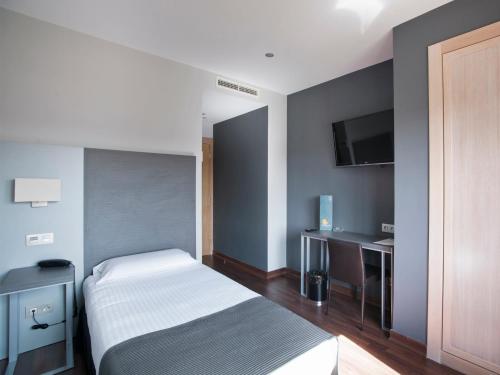 Habitación Individual del hotel Uve Alcobendas. Foto 7