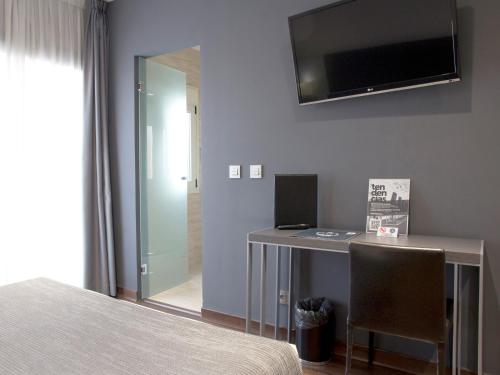 Habitación Individual del hotel Uve Alcobendas. Foto 10