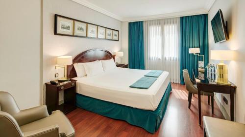 Habitación Doble del hotel Sercotel Gran Conde Duque