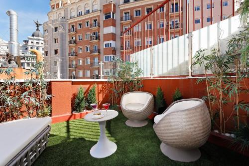 Habitación Doble con terraza - 1 o 2 camas del hotel Grupotel Mayorazgo. Foto 1