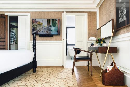 Suite con vistas al jardín del hotel Bless Hotel Madrid, A Member Of The Leading Hotels Of The World. Foto 4