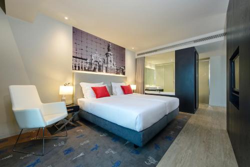 Habitación Familiar del hotel Meliá Lisboa Aeroporto. Foto 1