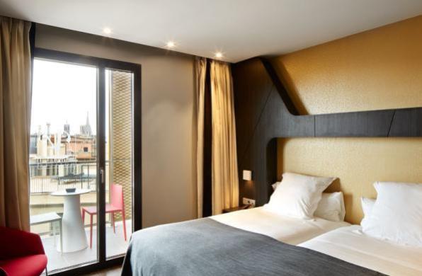 Habitación doble Balcón o Terraza del hotel Vincci Gala