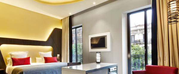 Habitación doble Balcón o Terraza del hotel Vincci Gala. Foto 3