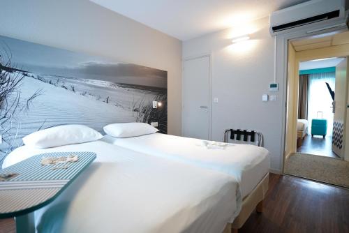 Habitación Doble Comunicada del hotel Ibis Styles Quimper. Foto 3