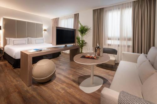 Habitación The Level Premium del hotel Melia Madrid Serrano