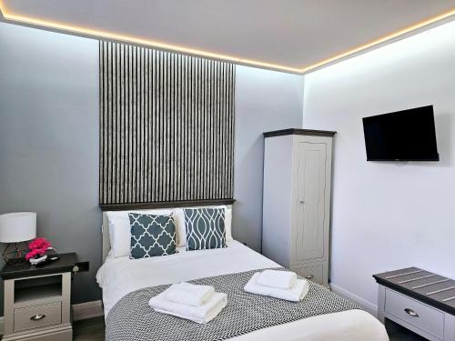 Habitación Doble del hotel London Stay Apartments. Foto 21