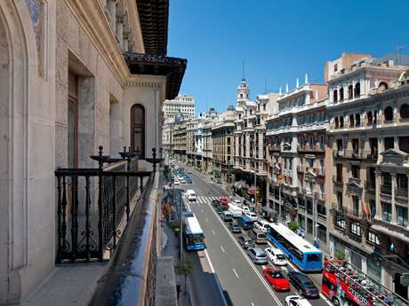 Habitación doble Vista ciudad del hotel Catalonia Gran Via Madrid
