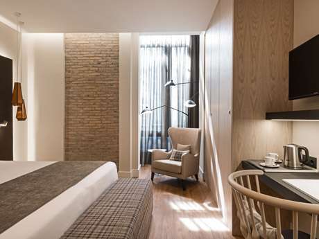 Habitación doble Premium del hotel Catalonia Gran Via Madrid