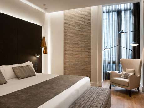 Habitación doble Premium del hotel Catalonia Gran Via Madrid. Foto 2