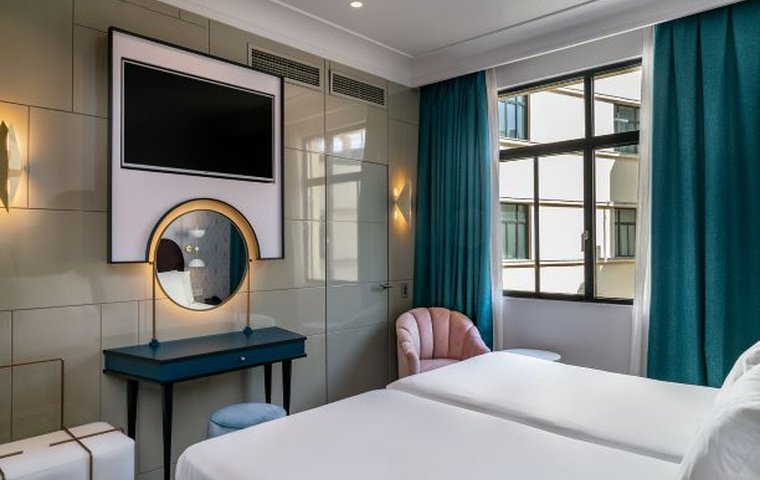 Habitación doble del hotel Vincci Capitol. Foto 1