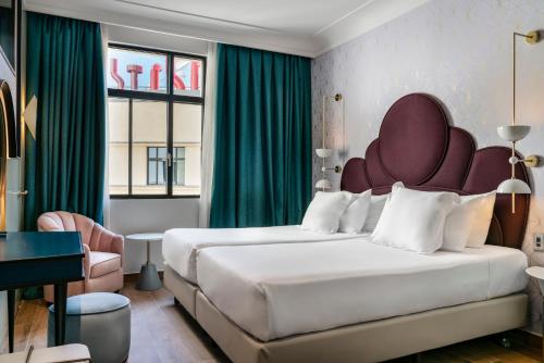 Habitación Doble Económica - 1 o 2 camas del hotel Vincci Capitol. Foto 3