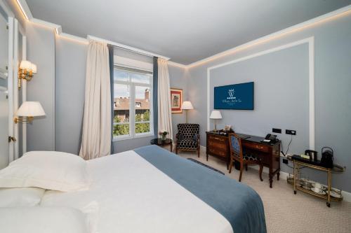 Habitación Doble Superior con vistas a la ciudad del hotel Wellington and Spa Madrid. Foto 4