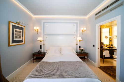 Habitación Doble Superior con terraza del hotel Wellington and Spa Madrid