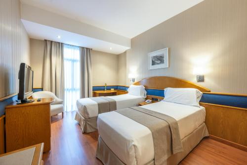 Habitación Doble - 1 o 2 camas del hotel Agumar. Foto 1