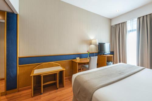 Habitación Individual del hotel Agumar. Foto 2