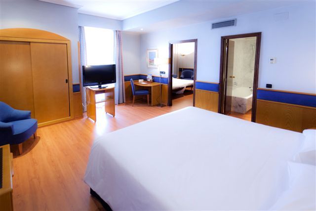 Habitación familiar del hotel Agumar