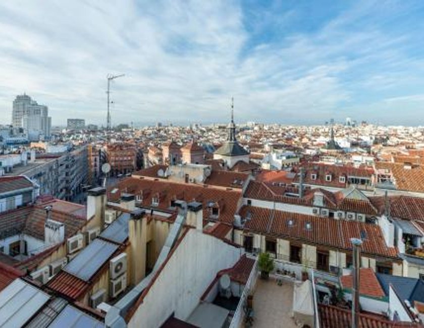 Habitación Innside con vistas a la azotea del hotel Innside By Meliá Madrid Gran Vía. Foto 5
