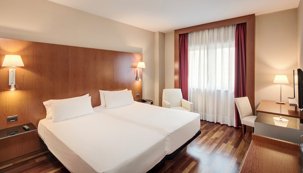 Habitación clásica con 2 camas individuales del hotel Sercotel AB Rivas. Foto 1