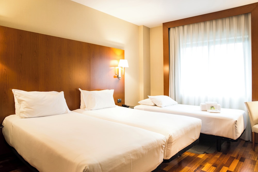 Habitación clásica con 2 camas individuales (con cama supletoria) del hotel Sercotel AB Rivas. Foto 1