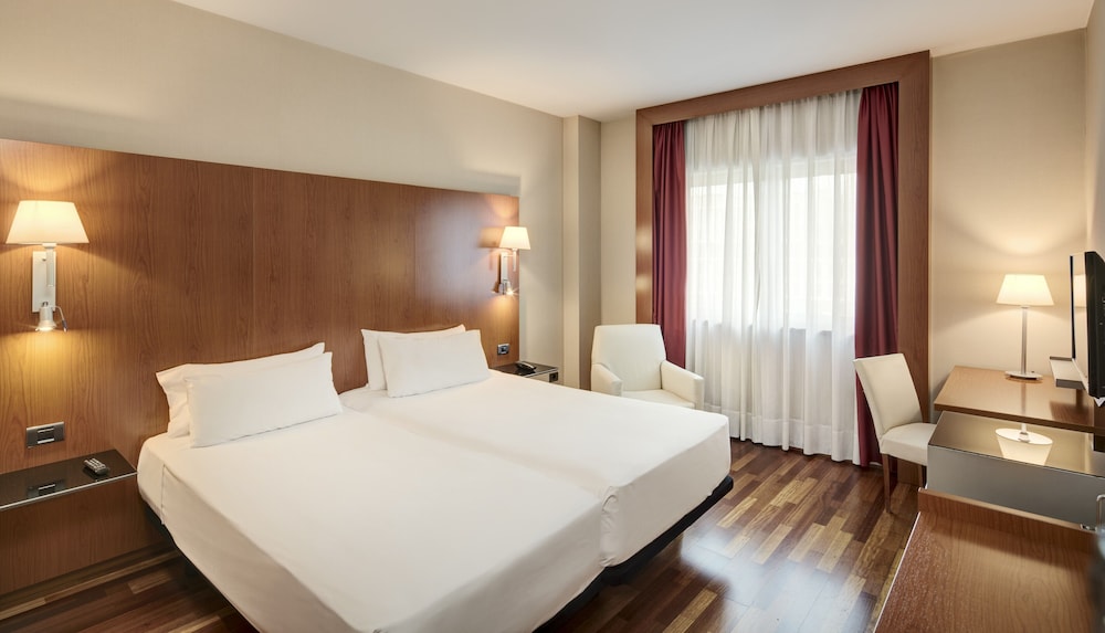 Habitación clásica con 2 camas individuales del hotel Sercotel AB Rivas. Foto 5