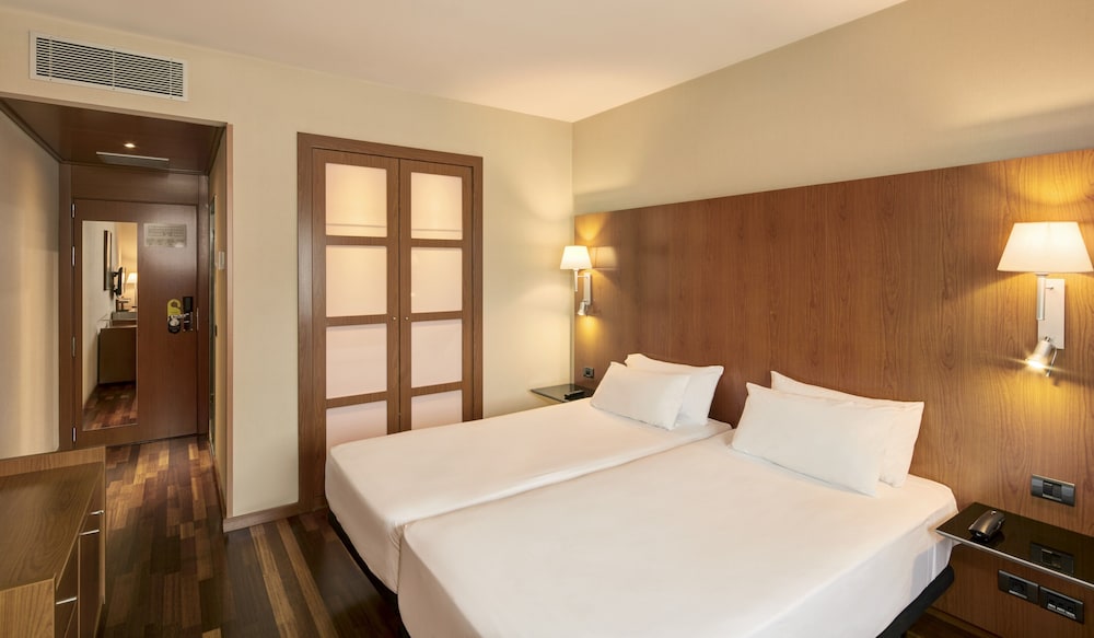 Habitación clásica con 2 camas individuales del hotel Sercotel AB Rivas. Foto 8
