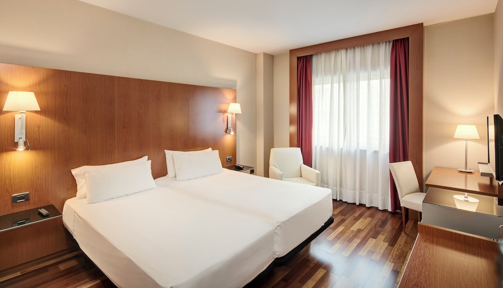 Habitación clásica con 2 camas individuales (con cama supletoria) del hotel Sercotel AB Rivas. Foto 2