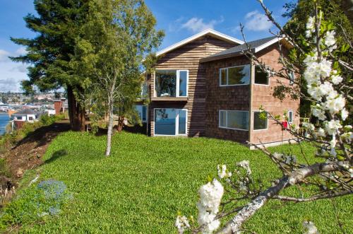 Cabaña Eco - 2 camas individuales del hotel Cabaña Del Lago Puerto Varas. Foto 3